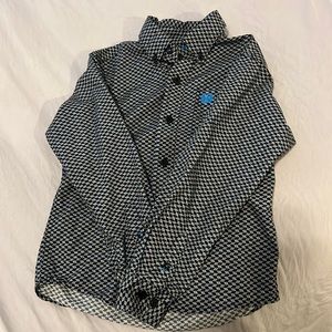 Toddler Cinch Button Down